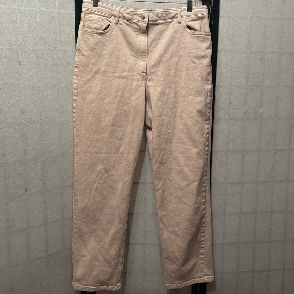 ARITZIA Wilfred Free Cotton High Rise Straight Leg Jeans